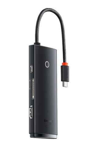 Baseus Lite 6in1 Multifonksiyonel Type-C Hub Dock Station