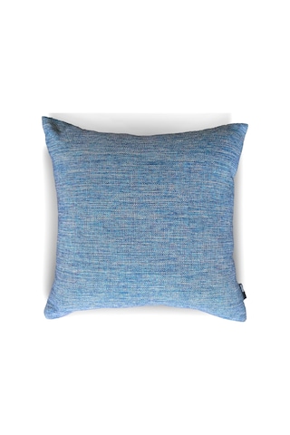 New York Blue Dokulu Düz Dekoratif Kırlent Kılıfı 45x45 Cm,%100 Polyester Döşemelik Kumaş 50 x 22