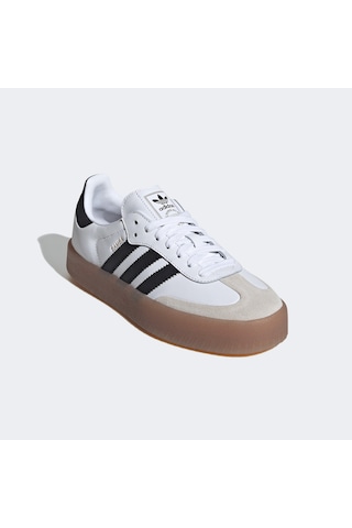 Adidas Sambae Kadın Beyaz Sneaker Düz Jı1349 Beyaz