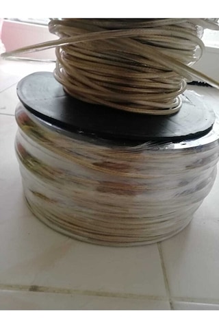Izoleli Makaralı 4 Milim Pvc Kaplı Izoleli Çelik Halat 4 Mm 200 M