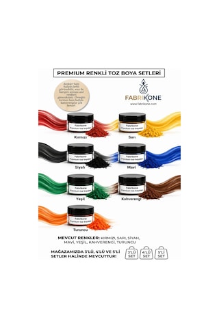 3'lü Set Premium Parafin Soya Wax Toz Mum Boyası Hobi Seti - 5 Cc Kırmızı, Sarı, Turuncu Bkfab3ksrt5g Karışık