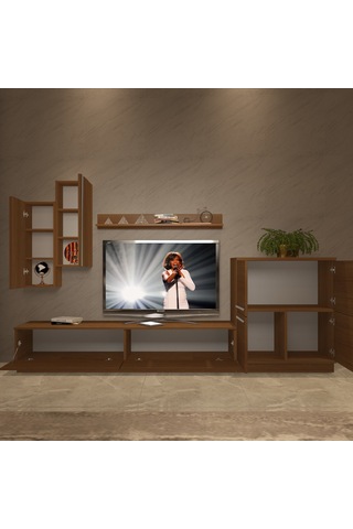 Decoraktiv Eko 6b Mdf Std Tv Ünitesi Tv Sehpası Ceviz