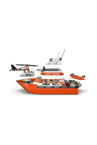 Sahil Güvenlik Kurtarma Botu Ve Helikopteri 60504