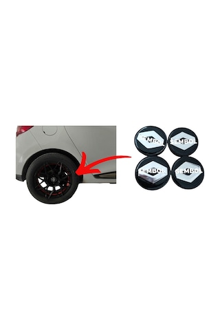 Renault Jant Göbeği 58/55 55mm Yuva 4 Lü Set Yuva İç Çapı 5.5 Santim Olmalı