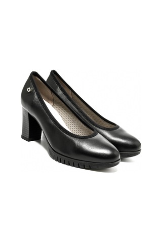 Topuklu/ Stiletto Kadın Diğer 265082dp Donna Serena Softnıl Pelle Nero Siyah