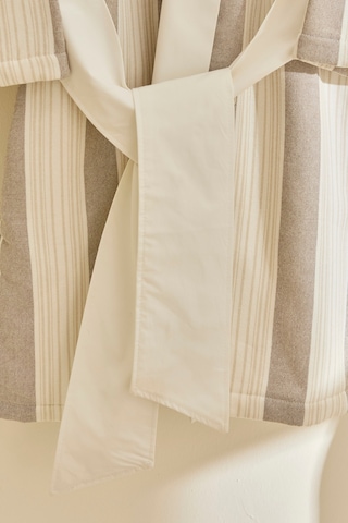 Kaşmir Home Helen Kimono Set Offwhite- Bej