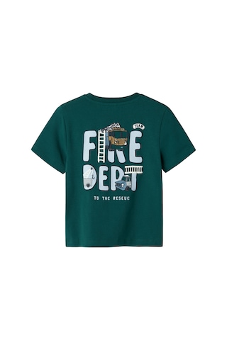 Name It Nmmdrew Nreg Ss Top Box Yeşil Erkek Çocuk Kısa Kol T-shirt Yeşil