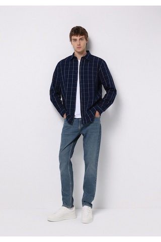 Colins Regular Fit Erkek Yeşil Jean Pantolon Cl1076534 Q1.v1 Dn43774 Denim