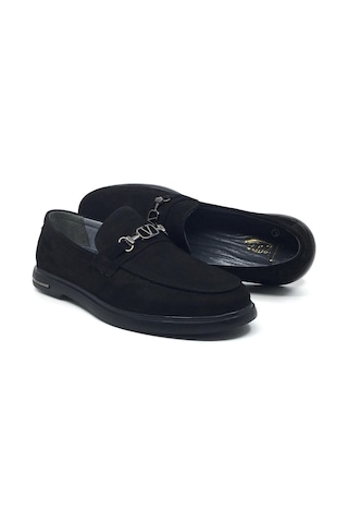 Lisan Sohes Lisans Shoes 245 %100 Hakiki Deri Erkek Günlük Ortopedik Rahat Yazlık Casual Ayakkabı Yeni Sezon 40-44 Siyah Siyah Nubuk