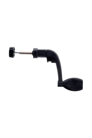 Moveevo 200 Model Plastik Metal Kollü Katlanabilir Balık Tutma Makinesi, Sabit Eldiven, Kol Eşyası, Kol Degişimi İçin Uygun, Siyah, 1 Adet