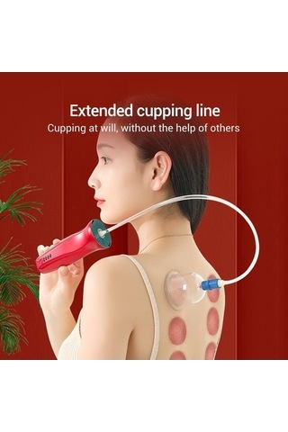 Pazly Yeşil Şarjlı Meridyen Masaj Temizleme Kazıma Elektrikli Vakum Cihazı Sones Yeşil