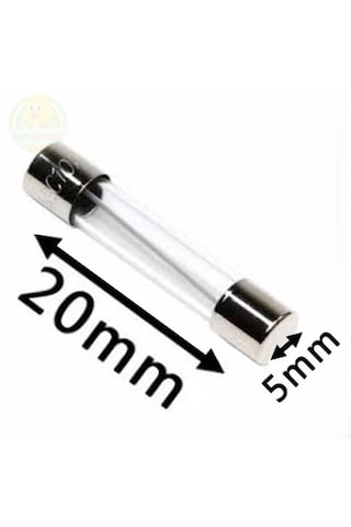 3 Amper Mini Boy Cam Sigorta 5x20 Mm - 100 Adet
