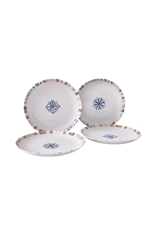Kütahya Porselen Lily 4 Parça 21 Cm Pasta Tabağı 447018