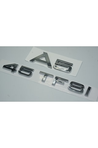 Audi A5 45 TFSi Krom ABS 3M 3D Bagaj Yazı Logo Ürün