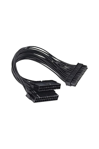 Alfais 5145 24 Pin Atx Dual Psu Çoklayıcı Adaptör Anakart Mining Kablosu Sku: Smg8690010126214