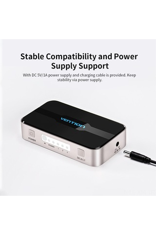 Ximistore9 Hdmı 3 Giriş 1 Çıkış Switcher, 4k Ultra Hd, Kumanda Kontrol, Tv/bilgisayar/ps4 Uyumlu, Aluminium Gövde, Kararlı Aktarım