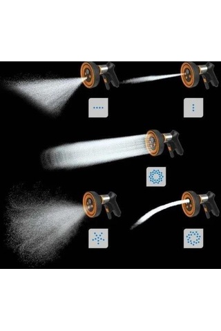 Fiskars 1067195 Fibercomp 5 Fonksiyonlu Sulama Tabancası