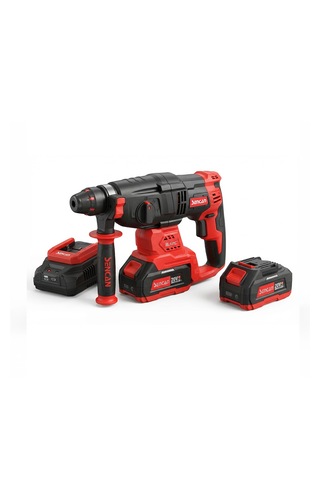 Sencan D722602S 028-RE0031 Sds Plus 20V 4.0AH Çift Akülü Kömürsüz Motorlu Akülü Kırıcı Delici