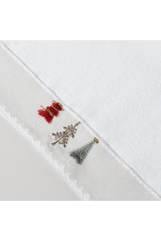 Linens Pine Pamuk 30x45 Cm El Havlusu Ekru Ekru