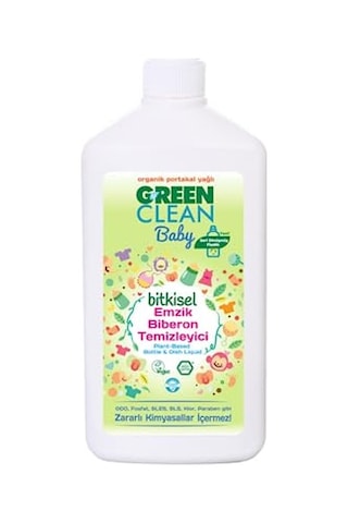Green Clean U Baby Bitkisel Biberon Emzik Temizleyici 500 Ml