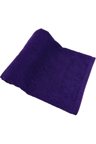 3 Adet Saç Boyası Tutmayan Mikrofiber El Yüz Kuaför Spor Havlusu Mor