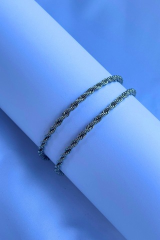 El İşçiliği Paslanmaz Çelik Zincir Erkek Kolye Diğer