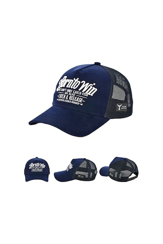 Fujin Btw Trucker Dark Navy Şapka Standart