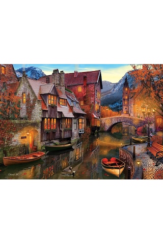 Art Puzzle Kanal Boyu Evleri 2000 Parça Puzzle