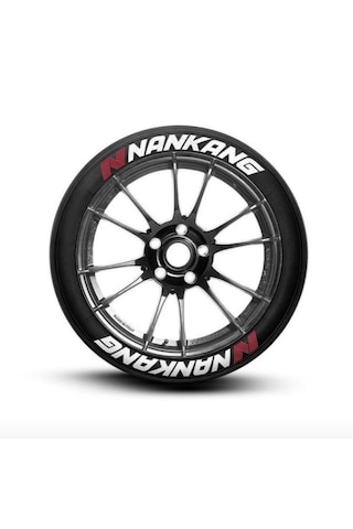 Lastik Yazısı Nankang Büyük Boy Araç Lastik Stikeri 31mm 8adet