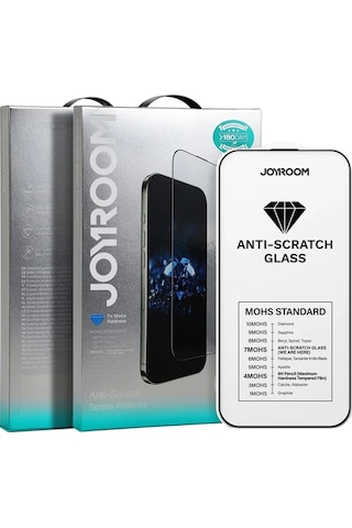 Joyroom Apple iPhone Uyumlu 17 Pro Max Reinforced Hardness Cam Ekran Koruyucu