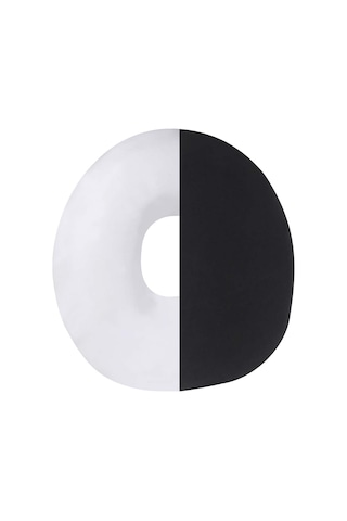 Visco Ortopedik Oturma Simidi 44X42/8 cm, Siyah