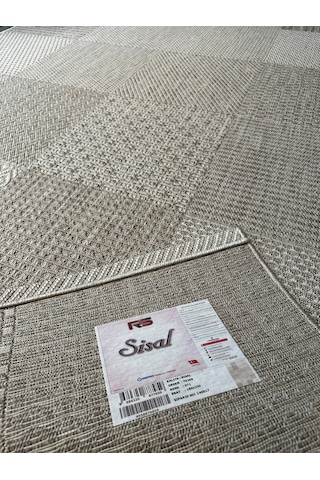 Sisal Halı Salon, Oturma, Yatak Odası Halısı 160x230 Desen Kodu 79269-071 Bej