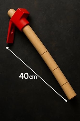 40 Cm Ahşap Saplı Kalın Uçlu Döküm Başlıklı Ergonomik Tasarımlı Dayanıklı El Aleti Marangozluk Ve Inşaat I