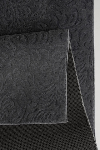 Plato Halı Opqo Sarmaşık Premium Oturma Odası, Salon, Antre, Yıkanabilir Polyester Kaymaz Taban Antrasit Halı