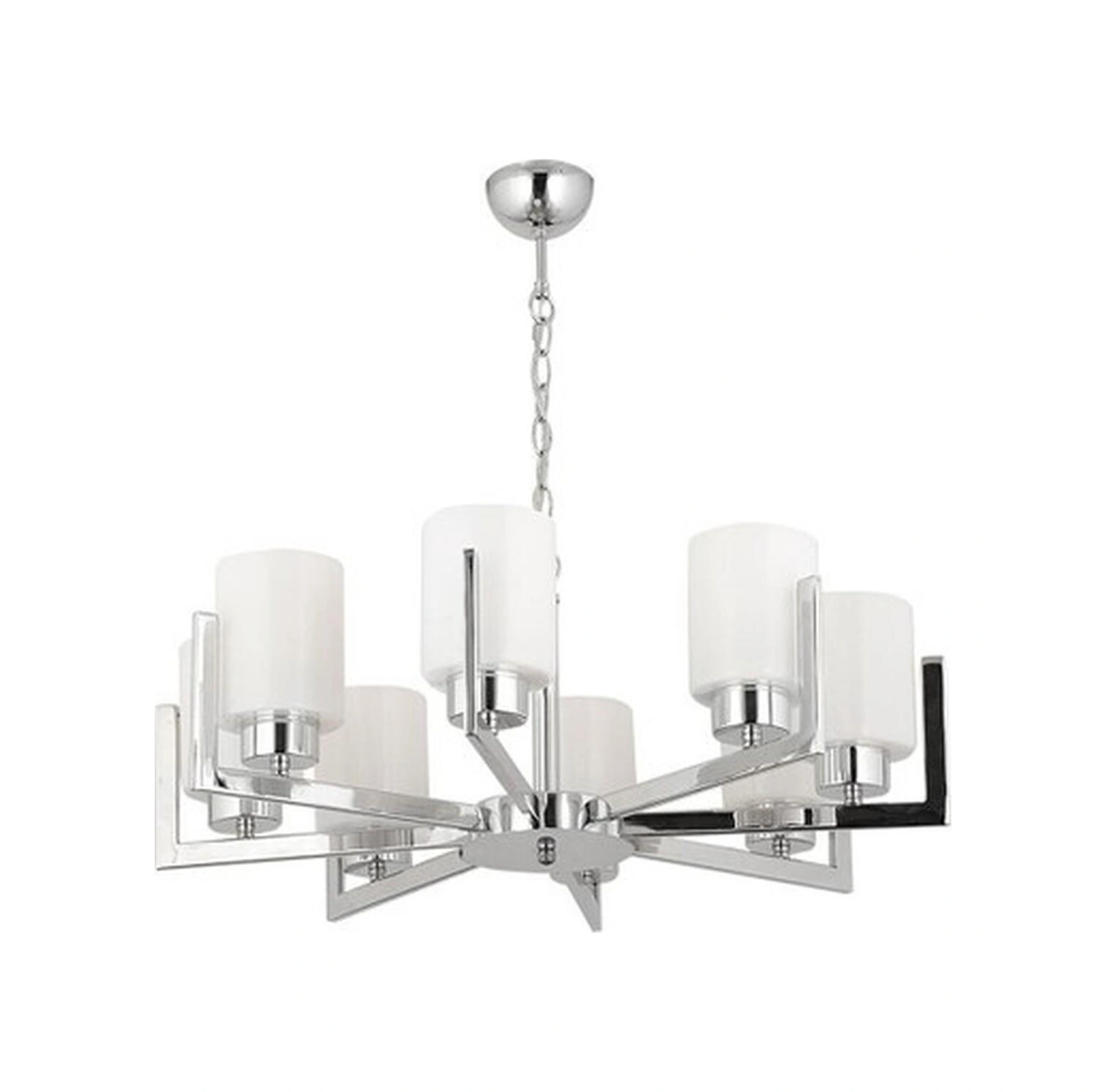 Jean 8li Krom Modern Sarkıt Yatak Odası Salon Avize Mavi