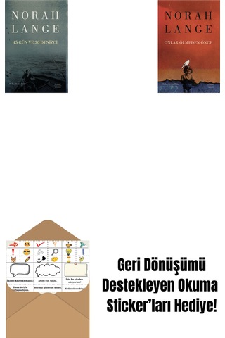 45 Gün Ve 30 Denizci + Onlar Ölmeden Önce + Okuma Sticker'ları