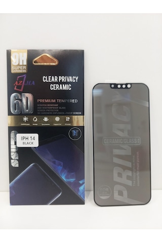 Bykz Apple Uyumlu iPhone 14 Anti-static 9d Parlak Haylet Ekran Koruyucu