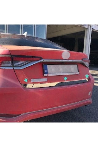 Toyota Corolla Krom Bagaj Alt Çıta 2019 ve sonrası