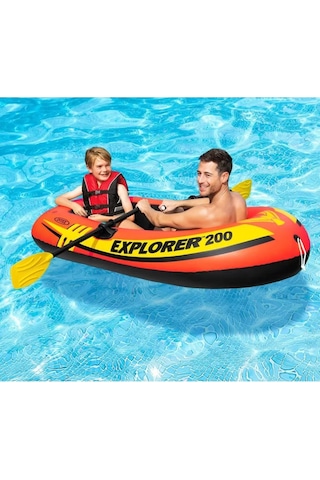 Ib58331 Intex Explorer Bot 200 Set Kürek Pompa 185x94x41 Cm