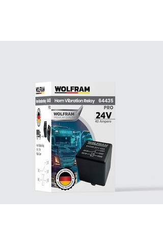 Röle Korna Titretme Pro 24v 5 Adet - Wolfram 64435