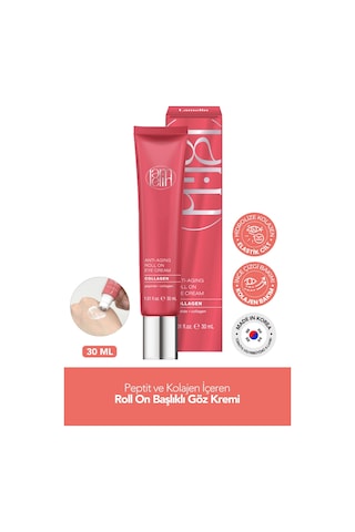 Roll On Collagen Eye Cream 30 Ml 3 Lü Masaj Başlığıyla Geliştirilmiş Göz Bakım Deneyimi Roll On Collagen Eye Cream 30 Ml 3 Lü Masaj Başlığıyla Geliştirilmiş Göz Bakım Deneyimi