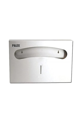 Klozet Kapak Örtüsü+palex Çelik Klozet Kapak Örtü Dispenseri İkili Set-3802-2