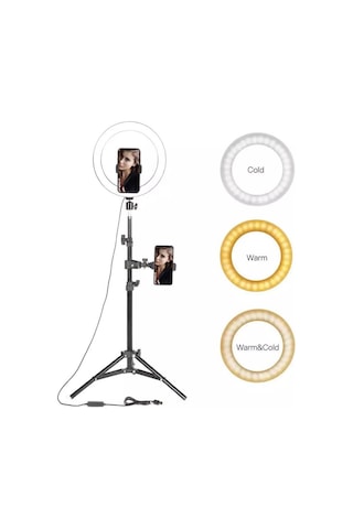 Ring Fill Light 10" Youtuber Video Kuaför Çekimleri için