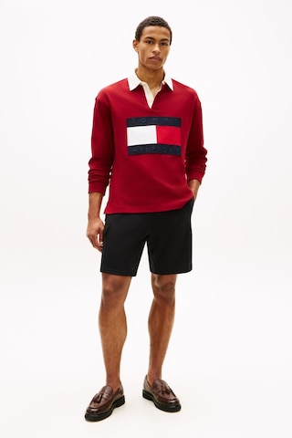Tommy Hilfiger Erkek Mix Media Intechno Siyah Kargo Şort-13543 Siyah