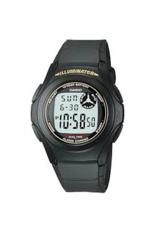 Casio F 200w Siyah Silikon Saat Silikon Kordonu