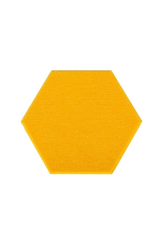 Sones Polyester Elyaf Duvar Dekorasyonu Ses Yalıtımı Pamuk Ses Emici Levha, Stil: Yapıştırıcılı Turuncu Sarı