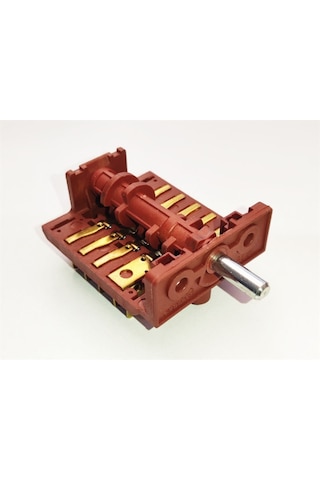 Ankastre Fırın Anahtarı 5-5 Polyemit 5 Kademeli Çevirmeli Şalter 1 Adet