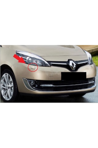 Renault Scenic 3 Far Yıkama Kapağı Sağ
