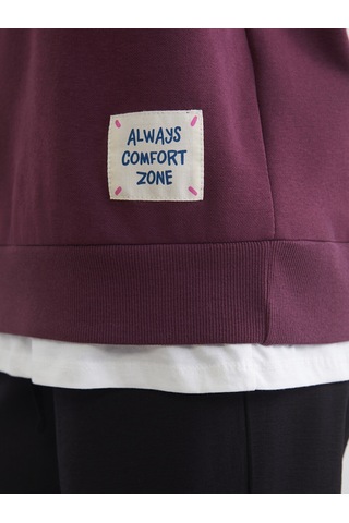 Lcw Comfort Mürdüm Sweatshirt