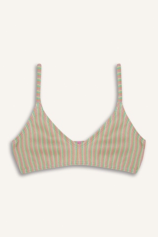Defacto Kız Çocuk Çizgili Bikini Takımı E3535a825hspn179 Pembe